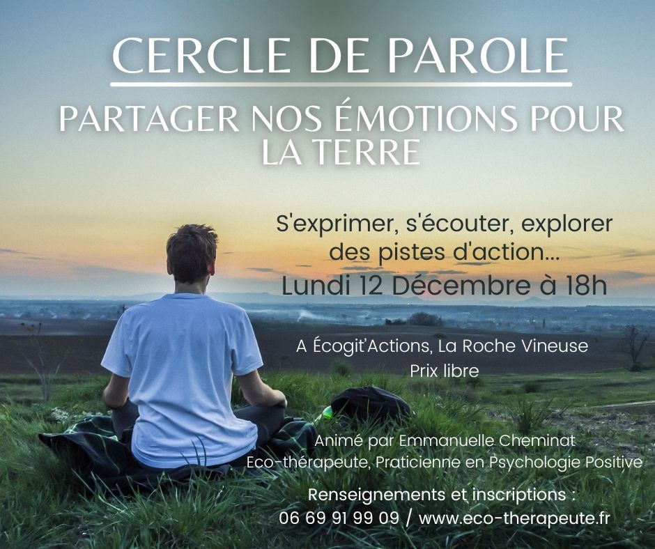 Cercle de Parole : Notre terre